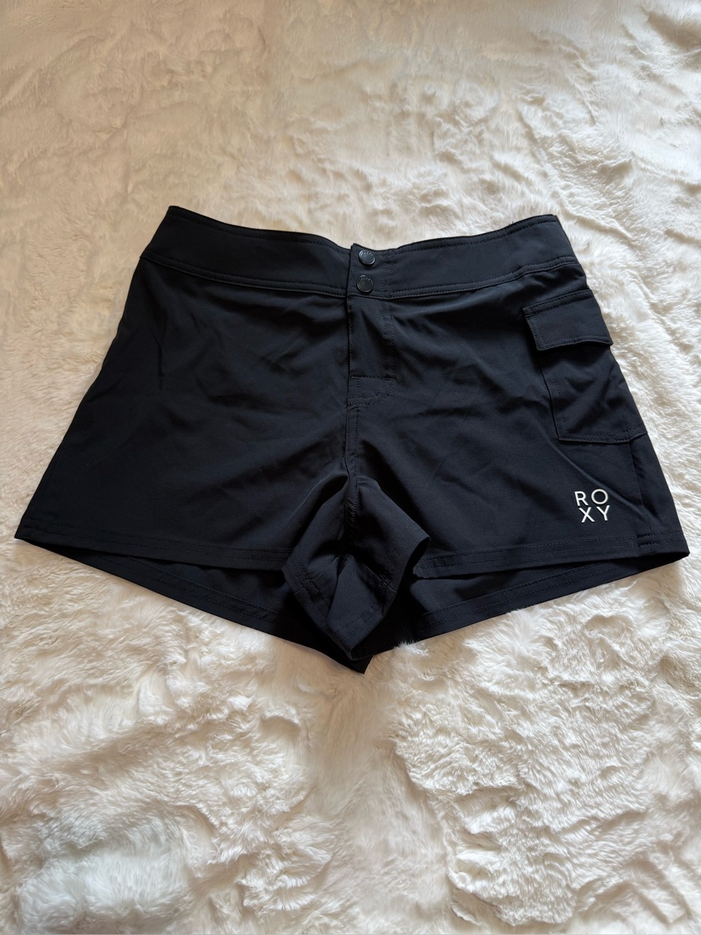 NEW Roxy Black Performance Swim Shorts